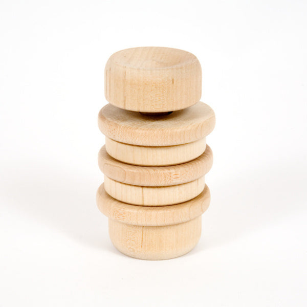 Natural Disk Rattle
