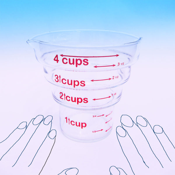 Four Step Measuring Cup