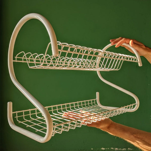 Two Level Draining Rack