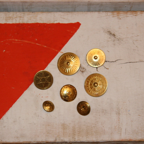Traditional Brass Buttons