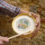 Large Wooden Drum