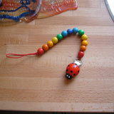 Ladybug Pacifier Holder