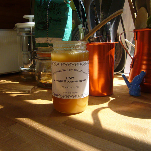 Raw Orange Blossom Honey