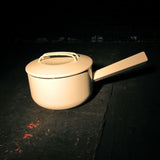 White Enamel Saucepan