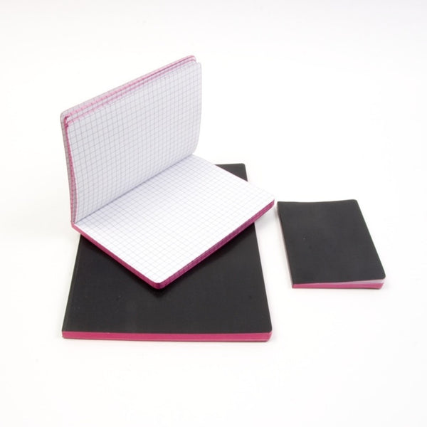 3 Piece Old Fashioned Black Notebook Set