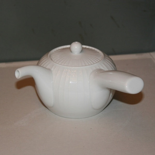 White Ceramic Teapot